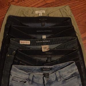 6 pairs of pants
